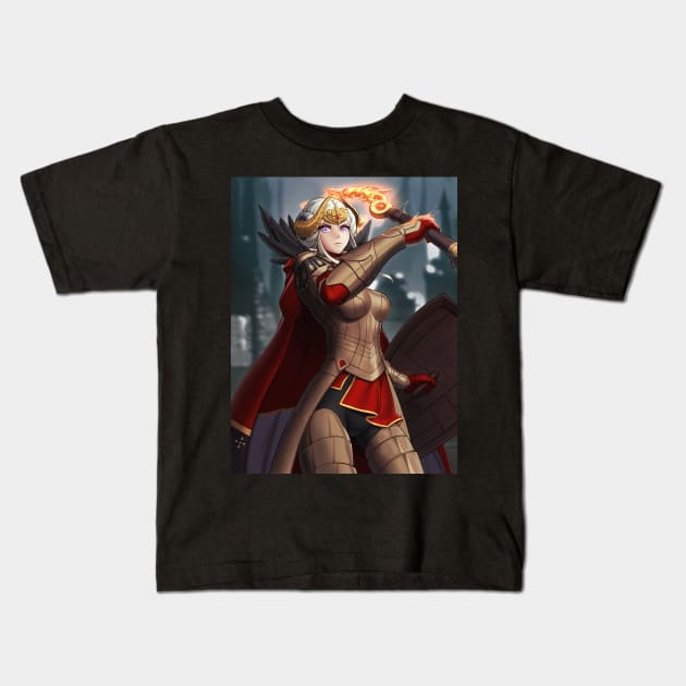 Emperor Edelgard Kids T-Shirt by hybridmink